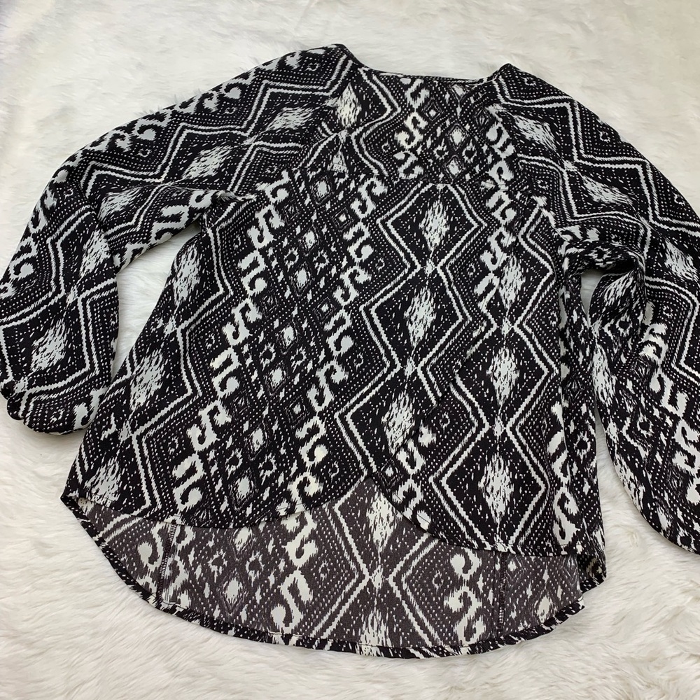 42 American Eagle Boho Peasant Split-Back Tassel … - image 3